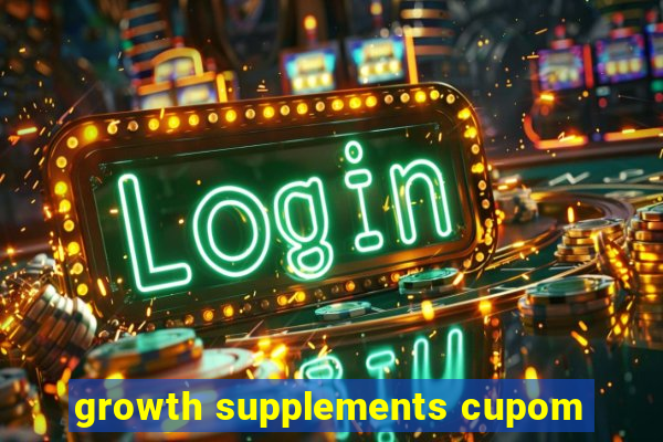 growth supplements cupom